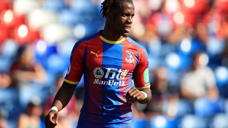 CRYSTAL PALACE: Key man Wilfried Zaha. Photo: Marc Atkins/Getty