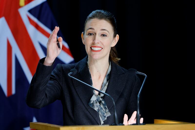Jacinda Ardern led New Zealand through mourning after an attack on two mosques in 2019 in Christchurch and implemented stricter gun control laws in response. Photograph: Hagen Hopkins/Getty Images