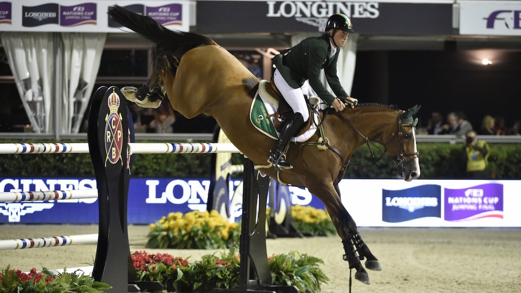 Shane Breen lost out in the jump-off for Ireland. Photo: Getty Images
