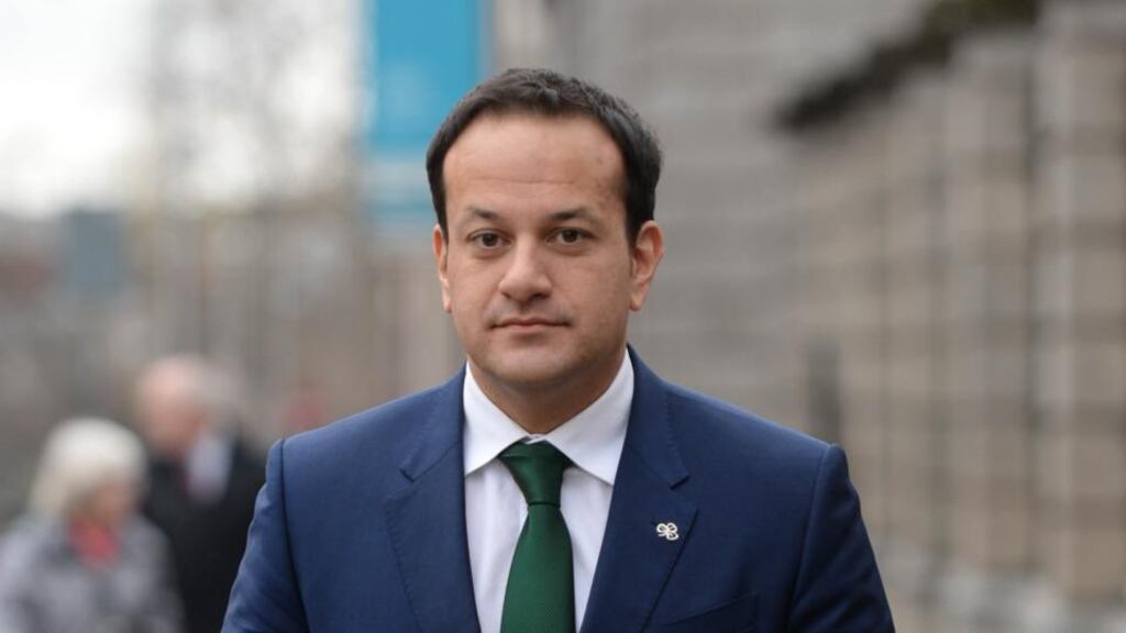 Minister Leo Varadkar: due to give update on abortion controversy. Photograph: Dara Mac Dónaill