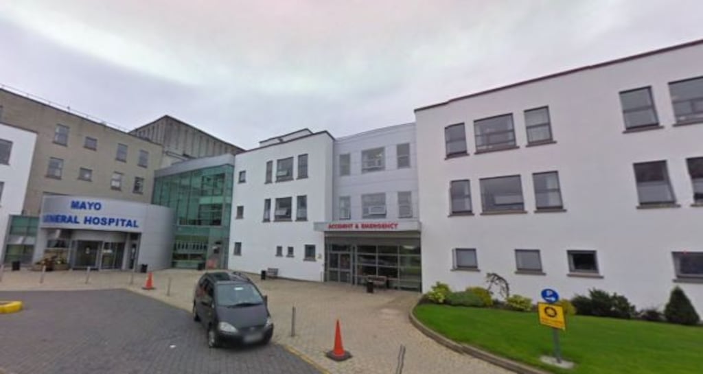 The prisoner escaped on foot after being brought to Mayo University Hospital for a medical appointment. Photograph: Google Street View