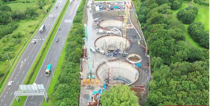 The Blanchardstown Regional Drainage Scheme is one of a number of Irish Water projects under way. Photograph: Irish Water
