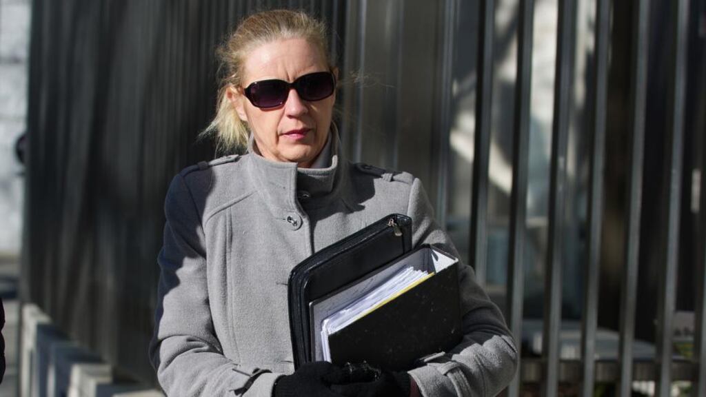 Garda Catherine McGowan at Dublin Circuit Criminal Court on March 3rd, 2015. Photograph: Collins Courts