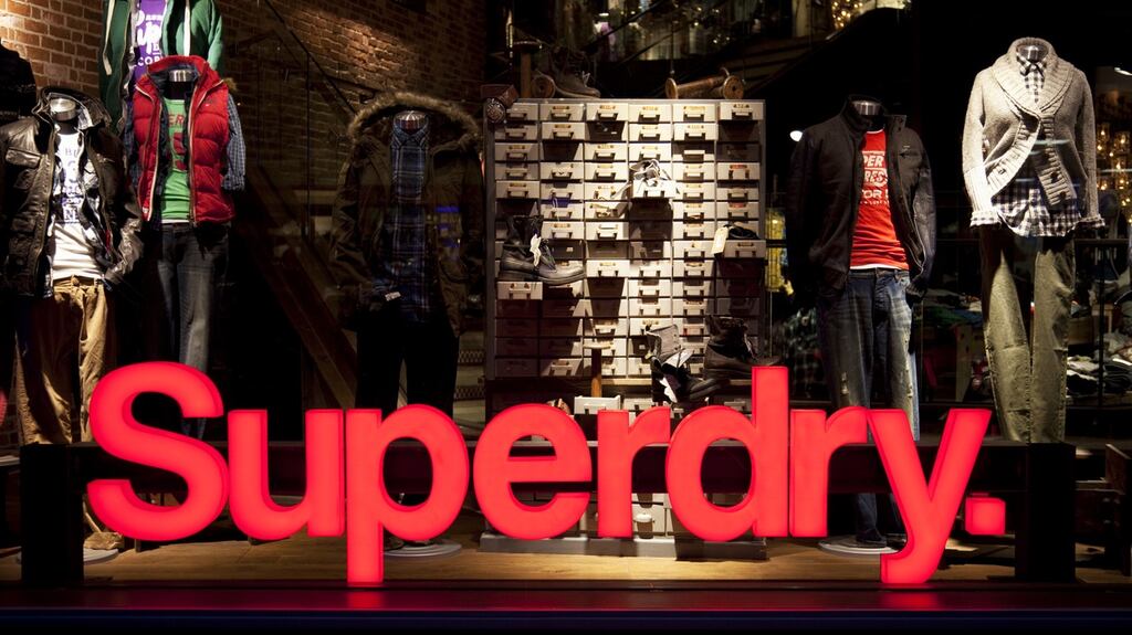 Superdry’s revenue fell 11 per cent to £369.1 million . Photograph: iStock