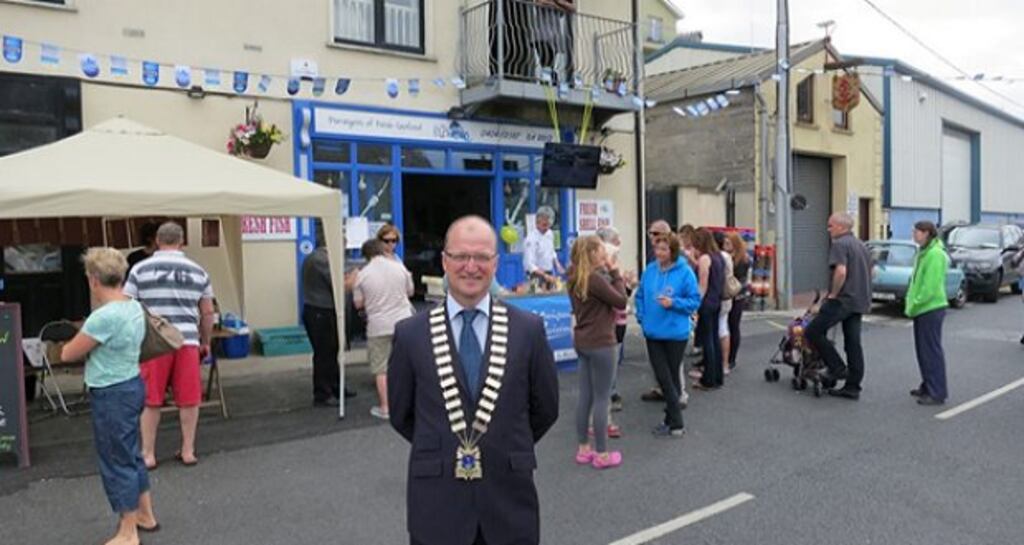 Malcom Earls, Mayor of
Wicklow town