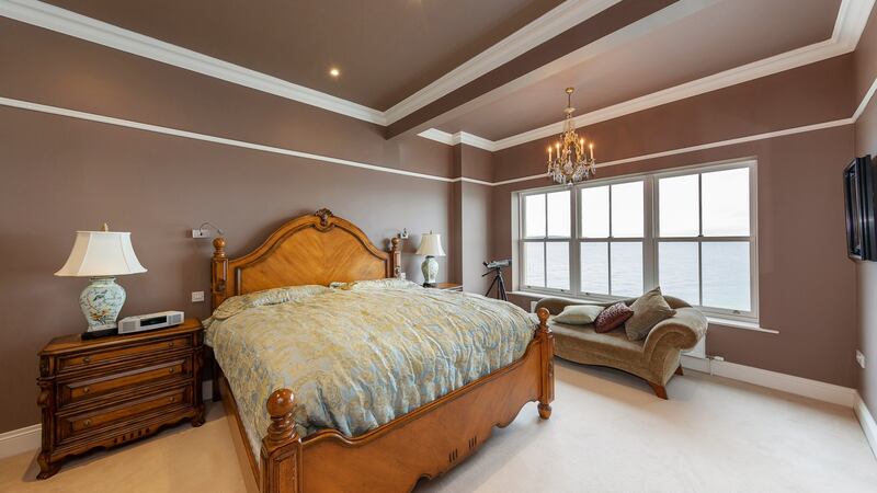 One of the property’s bedrooms