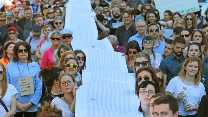 A petition against the Sisters of Charity owning the new NMH has had more than 100,000 signatures. Photograph: Nick Bradshaw