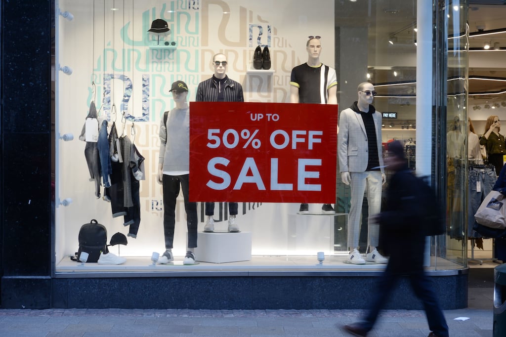 Irish shoppers still focus on price and discounts, according to KPMG. Photograph: Alan Betson