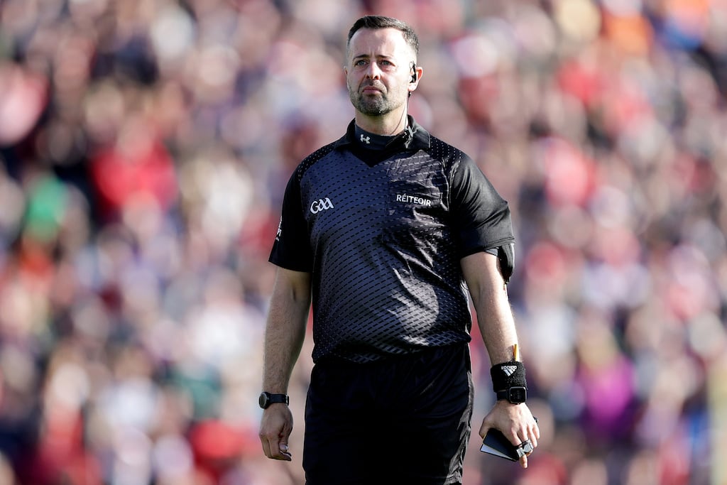 All-Ireland final referee David Gough served on the Games Development Committee which examined participation for children under the age of 12. Photograph: Laszlo Geczo/Inpho