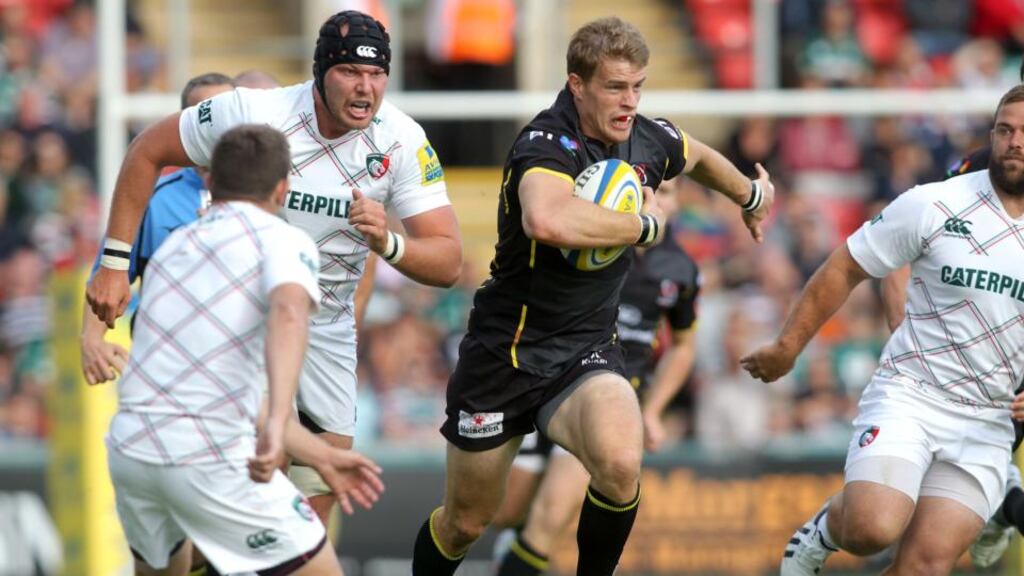 Andrew Trimble return for Ulster after finger surgery. Photograph: Andrew Fosker/Inpho/Presseye