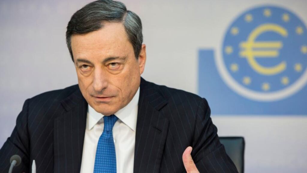 Mario Draghi, president of the European Central Bank. Two years after the smooth Italian vowed to do “whatever it takes” to save the single currency, the big question now is whether his latest intervention is sufficient to shake the economy from its listless stupor. Photograph: Martin Leissl/Bloomberg
