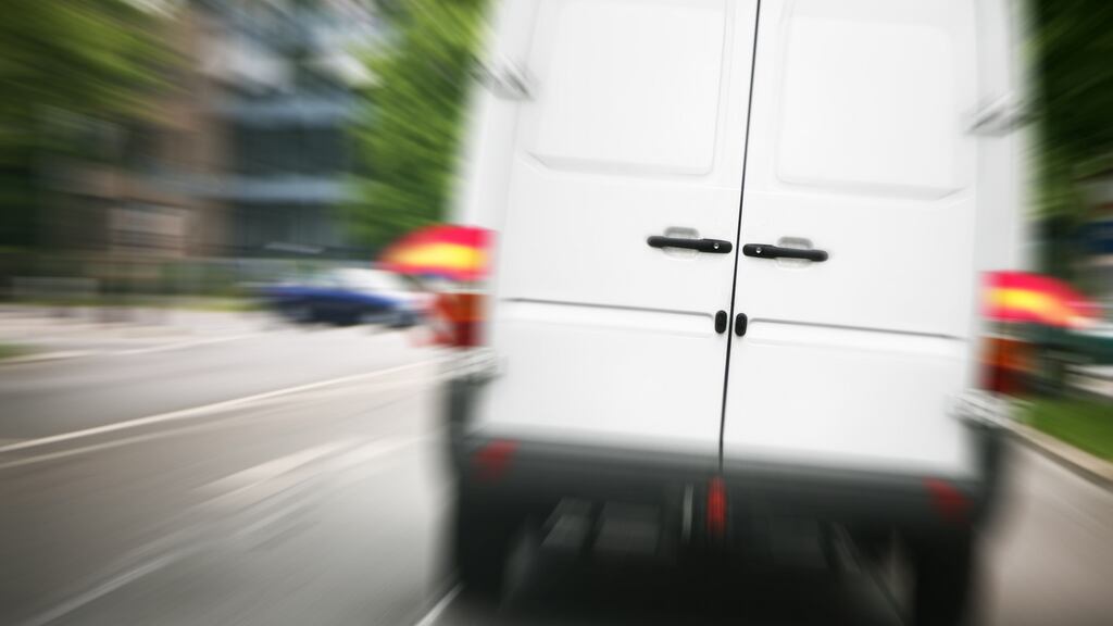 Driver of hire car brushed against a parked, empty van, the court heard. File photograph: iStock