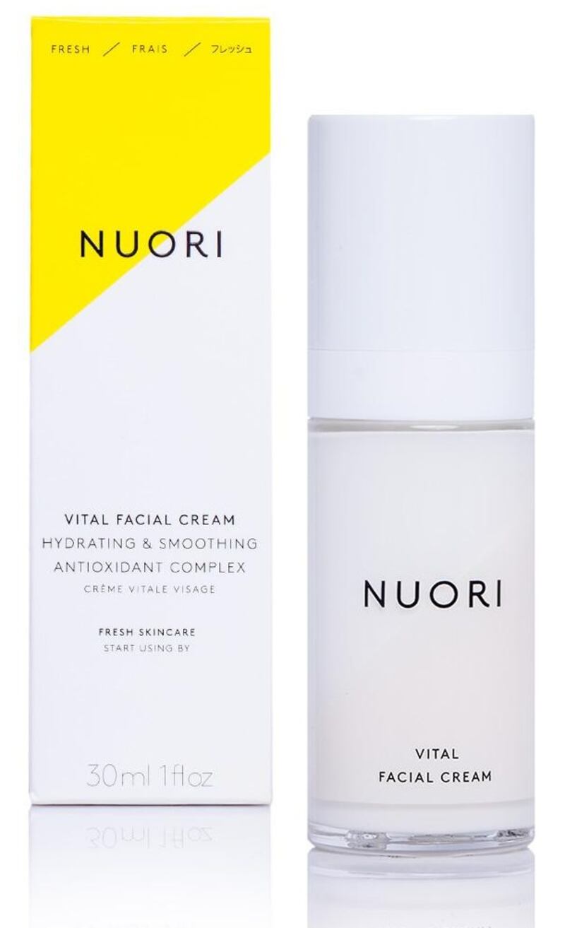 Nuori Vital Facial Cream (€65, fetchbeauty.com) is ideal for male or female skin
