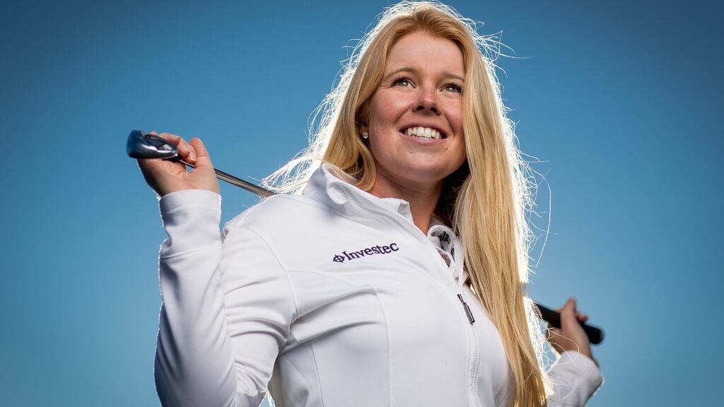 Stephanie Meadow, who is the latest addition to Investec’s ‘Wealth of Successful’ sport sponsorships. Photograph: Morgan Treacy/Inpho
