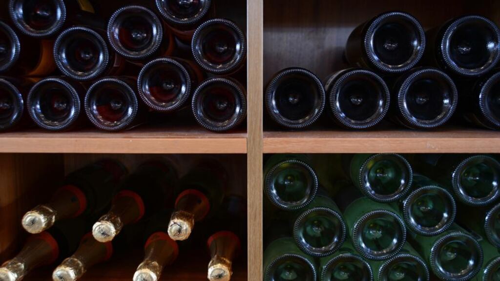 The cost alcohol increased 4.1 per cent in the year since May 2012 according to the Central Statistics Office. Photo: Bloomberg