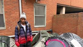 Homeless asylum seekers: ‘It’s hard sleeping outside, it’s cold, it’s wet. It’s no life’