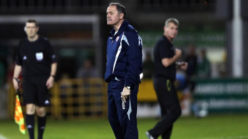 Alan Mathews has resigned as Shelbourne manager. Photograph: Donall Farmer/Inpho