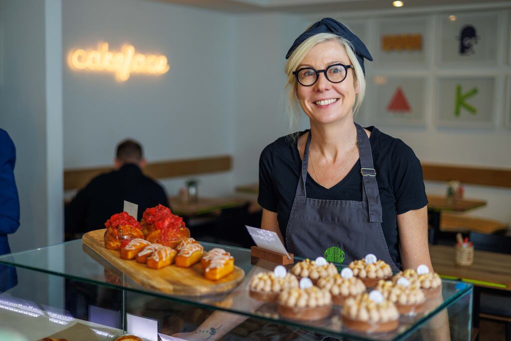 Laura Gannon of Cakeface Patisserie in Kilkenny. Photograph: Dylan Vaughan
