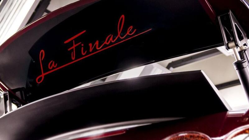 In a final fling, Bugatti sold the last of its 450 Veyron variants, a 16.4 Grand Sport Vitesse La Finale roadster