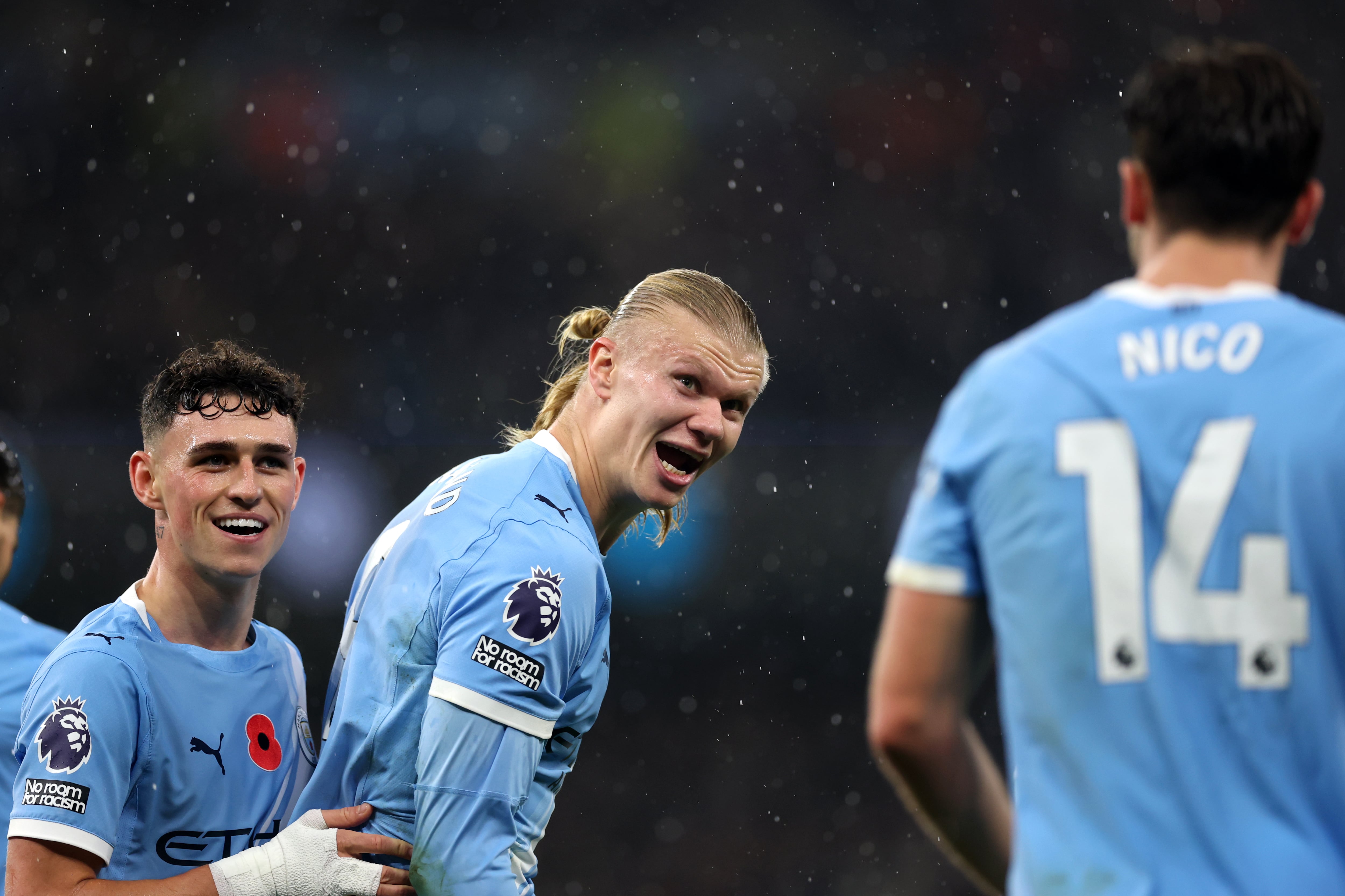Manchester City make title statement as Erling Haaland leads rampant win over Liverpool