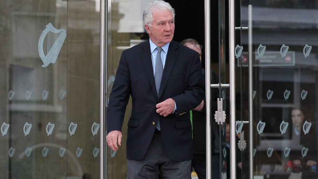 Former Anglo Irish chairman Sean Fitzpatrick: has pleaded not guilty to 27 offences. Photograph: Collins Courts