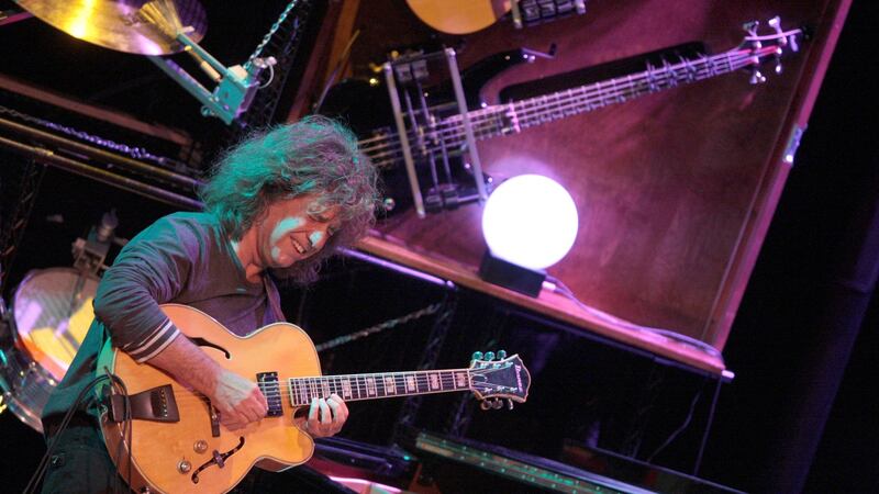 Pat Metheny: “I just wanted to listen to Miles and Sonny Rollins and ’Trane and Wes Montgomery.” Photograph: Kenzo Tribouillard/AFP/Getty Images