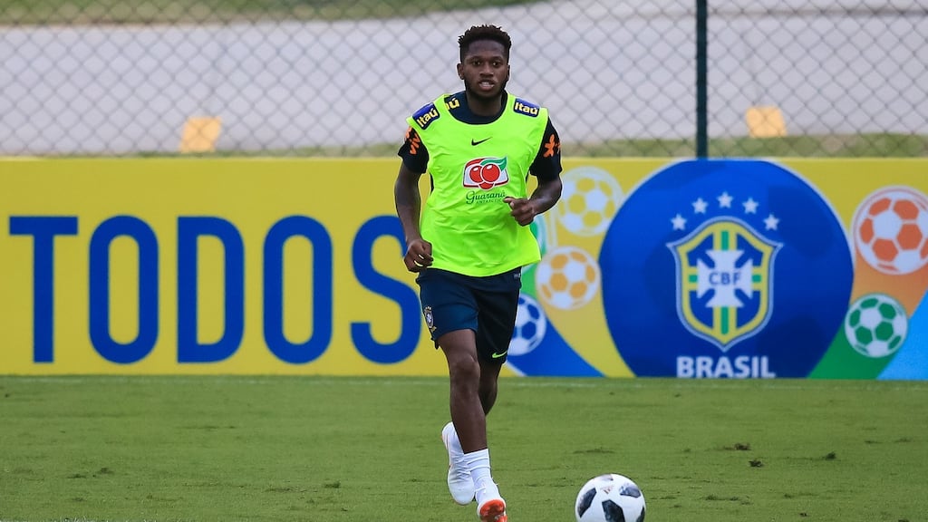Fred has completed his move to Manchester United. Photograph:  Buda Mendes/Getty Images