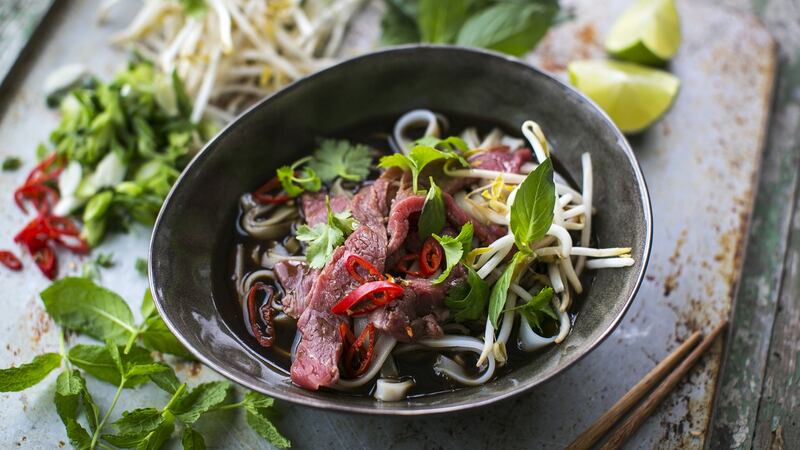 Beef pho is an instant solution for any jet lag you may suffer.