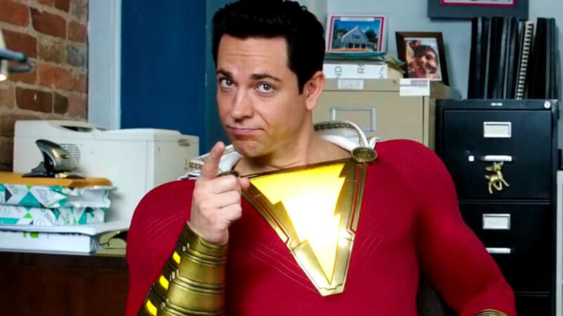 New this week: Zachary Levi in Shazam!