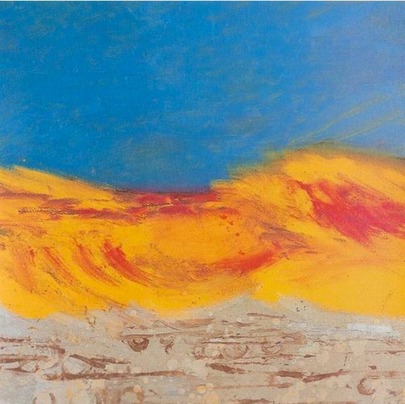 Desert Shield by Camille Souter at the Custom House Gallery, Westport