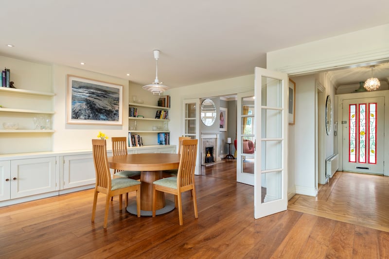 Dining and living area