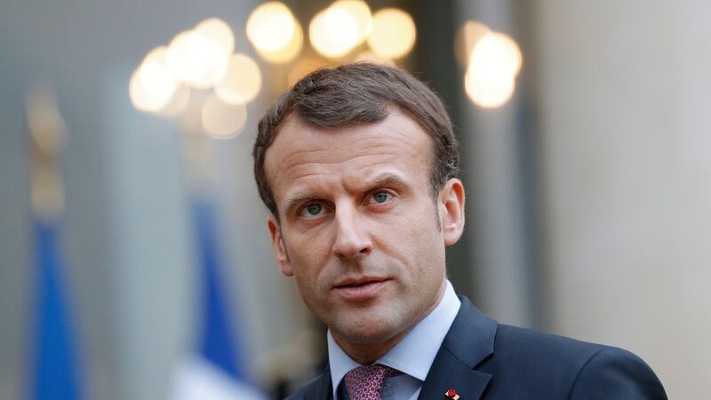 In a phone call with the US president, Emmanuel Macron “expressed his concern with the possibility that the United States might unilaterally recognise Jerusalem as capital of the state of Israel”. Photograph: EPA
