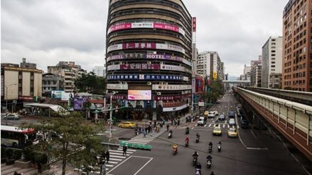 Local media said police arrested a man following Monday’s attack in Taipei (general image above). File photograph: Getty Images