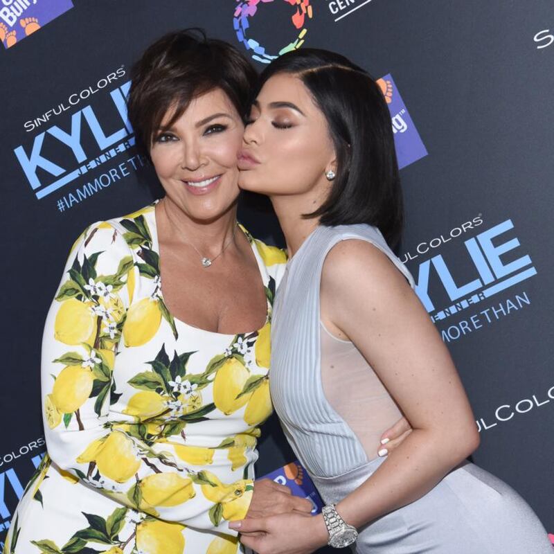 Kylie Jenner’s momager: Kris Jenner looks after finance and PR for a 10 per cent fee. Photograph: Vivien Killilea/Getty