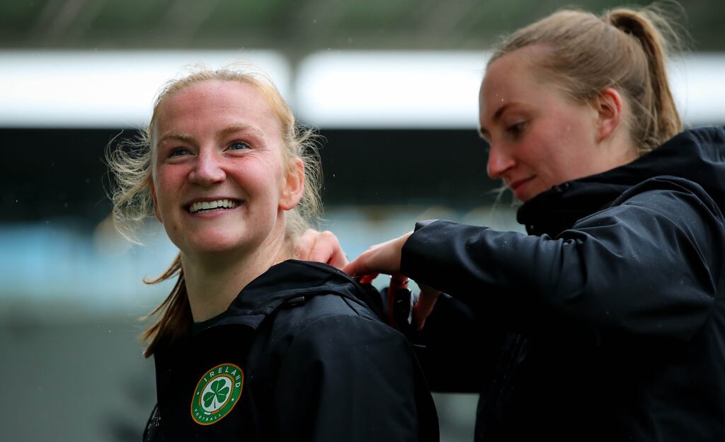 Courtney Brosnan is the first goalkeeper to win the Player of the Year award since Emma Byrne back in 2012. Photograph: Ryan Byrne/Inpho