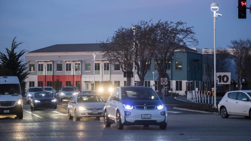 Menlo Park in California, where Facebook’s headquarters is located.