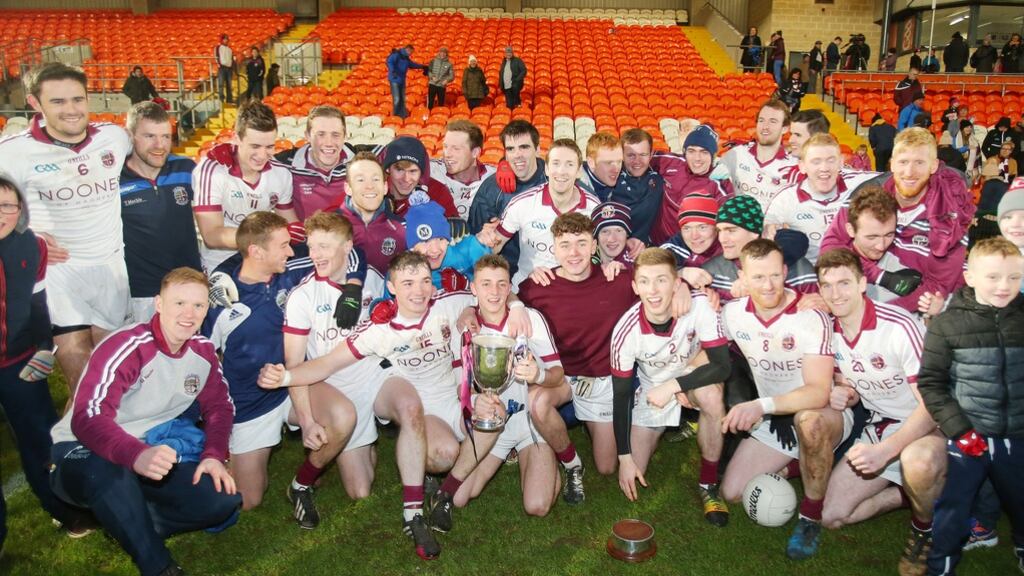 The absence of the Slaughtneil players has had a marked impact on the Derry senior side. Photograph: Jonathan Porter/Inpho