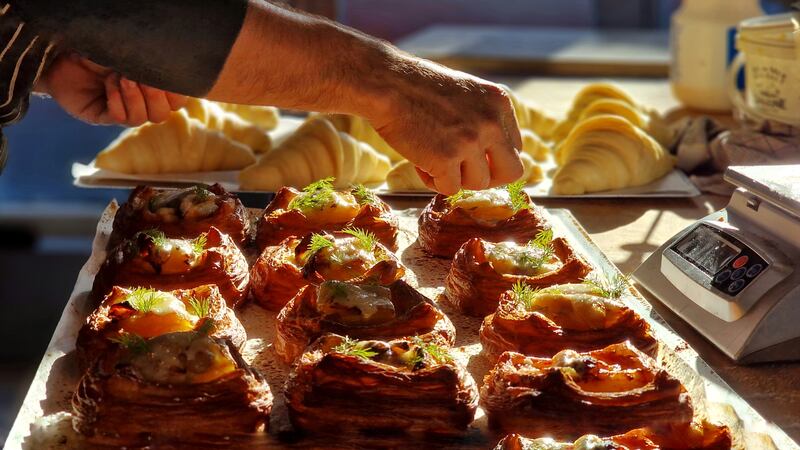 Food from the Magpie bakery, Galway.