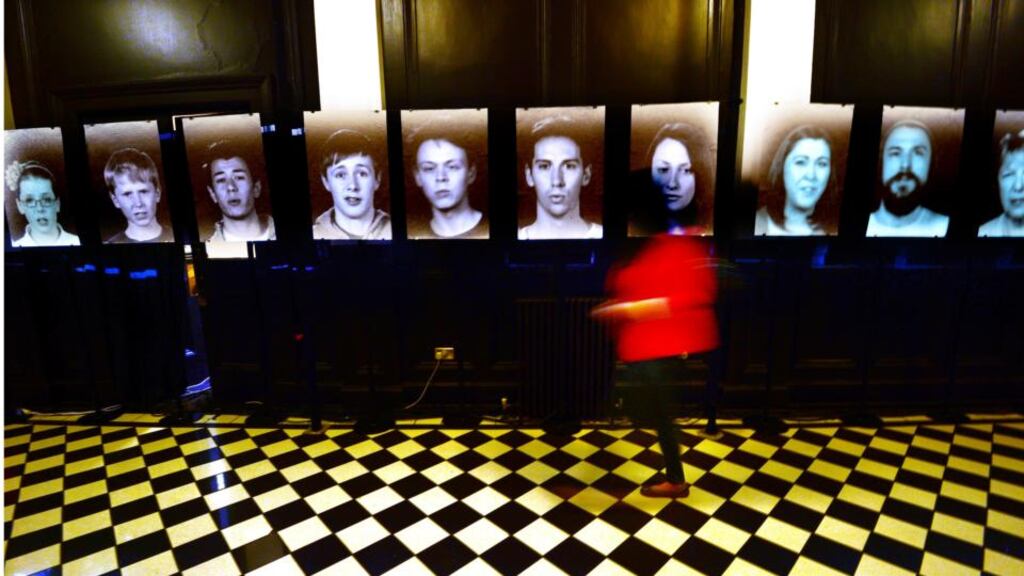 The Voices of Dublin project at theDigital Dublin Open Innovation. Photograph: Bryan O’Brien