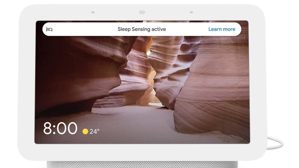 The Hub is camera free, which makes it less creepy to have in the bedroom, and sleep sensing is completely opt-in – and easy to opt out if you change your mind. Photograph: iStock