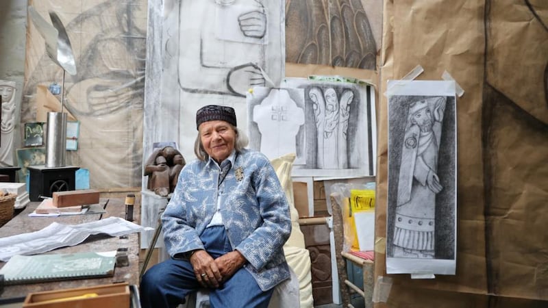 A life in stone: Sculptor Imogen Stuart reflects on her life and her work