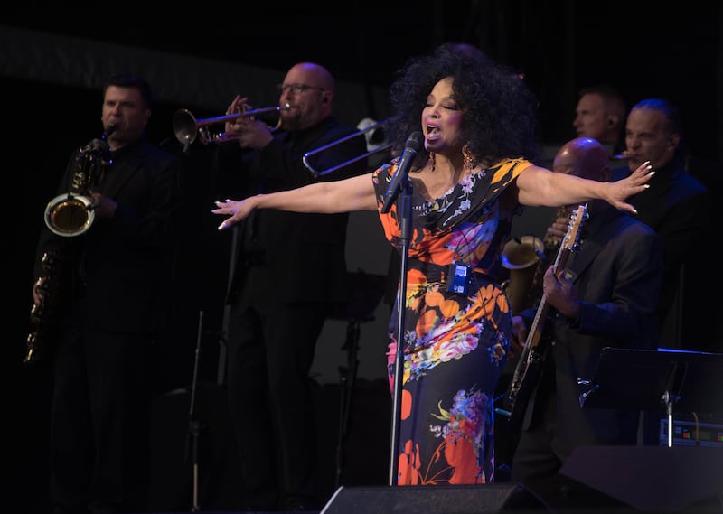 Diana Ross's Thank You tour was delayed by lockdown but she's back with plenty of that signature diva energy. Photograph: Dave Burke/Cambridge Club Festival