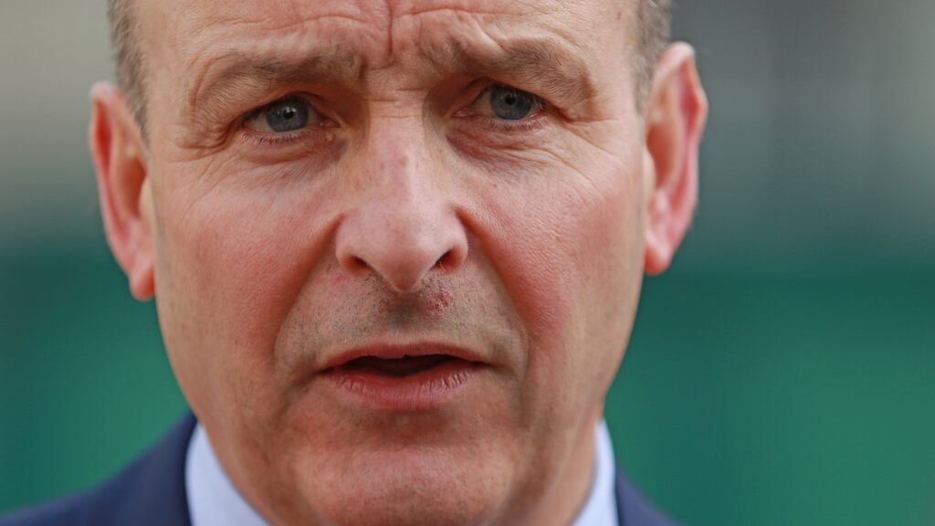 Fianna Fáil leader Micheál Martin: Declining home ownership due to  a ‘failure of Government policy’. Photograph Nick Bradshaw/The Irish Times.