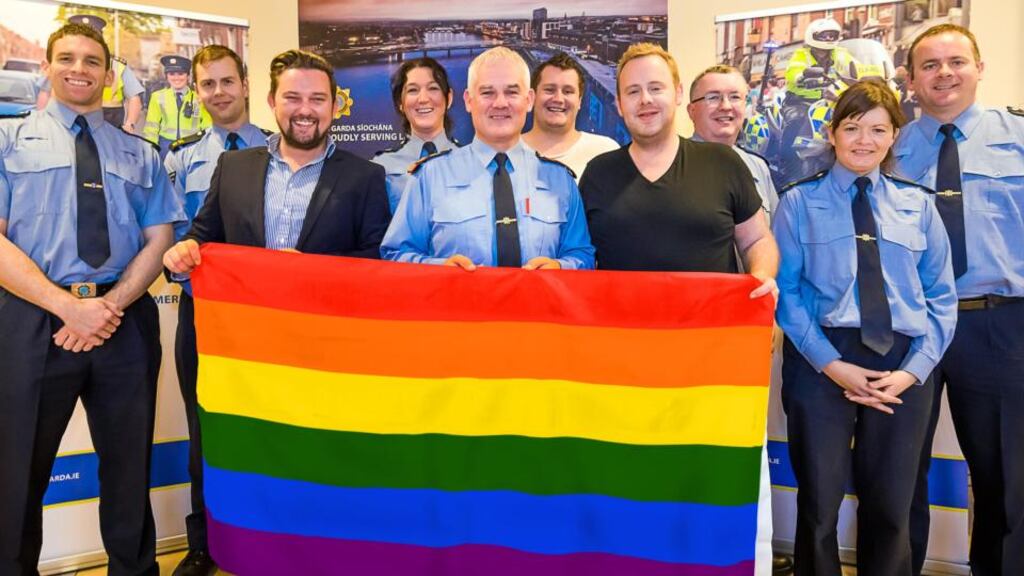 ‘Henry Street Garda station in Limerick is to fly a rainbow flag during the city’s gay pride parade today.’