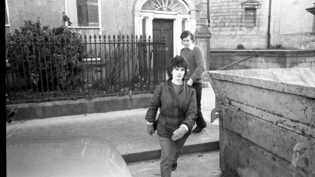 Joanne Hayes at the Tralee inquiry in 1985. This week’s apology to Hayes by An Garda Síochána coincided with the Dáil debate on the recommendation that the Eighth Amendment be repealed. Photograph: Tom Lawlor