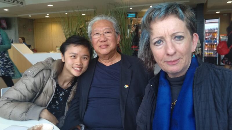 Desmond Hock Moh Ng (64) says Irish citizenship means “the end of insecurity” for him. He lives in Coleraine with his Irish wife and they have raised their children in Northern Ireland.