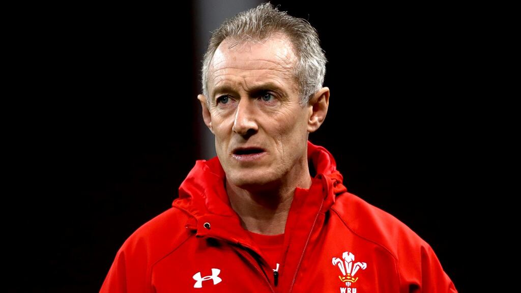 Rob Howley: former Wales and Lions scrumhalf could be on his way to Munster. Photograph: James Crombie/Inpho