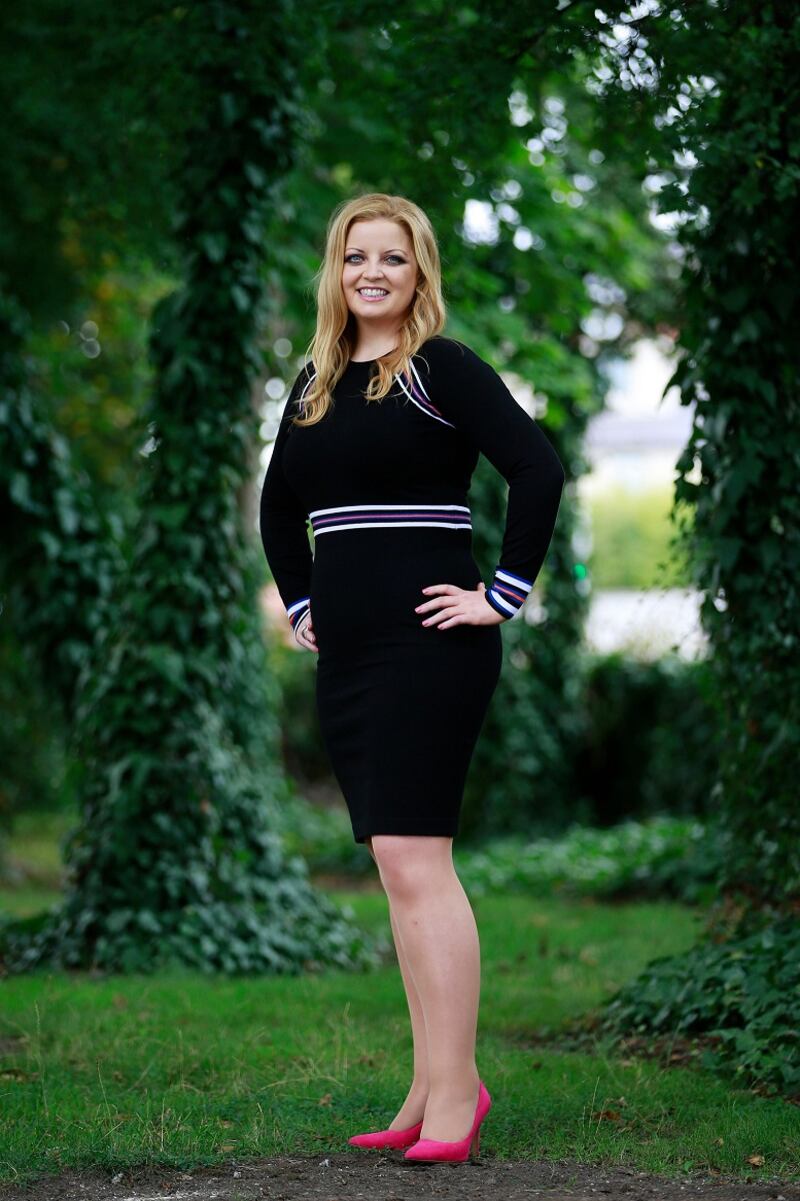 Rachel in a photograph taken last week.