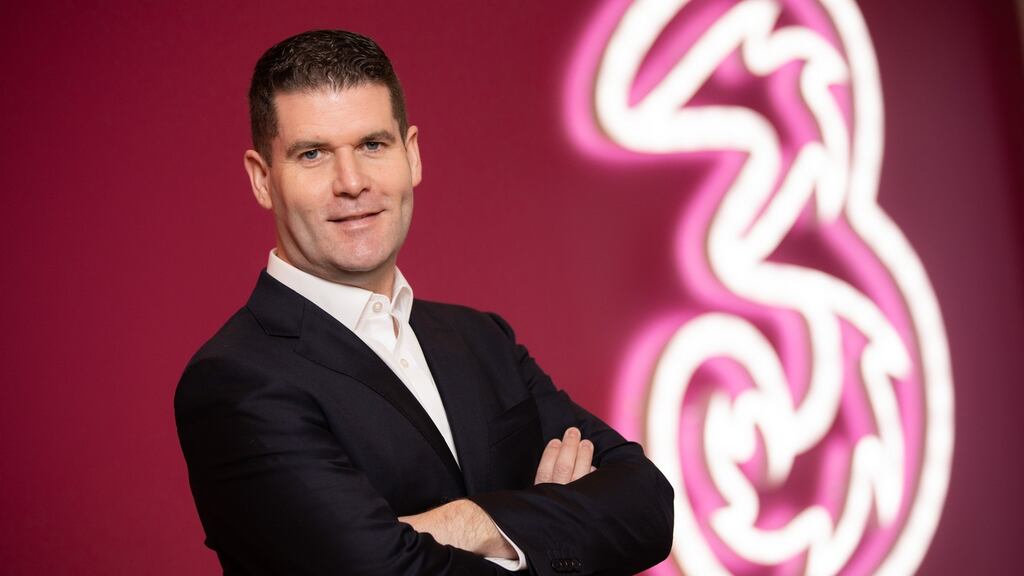 Padraig Sheerin, head of SME with telecoms group Three Ireland. Photograph: Naoise Culhane