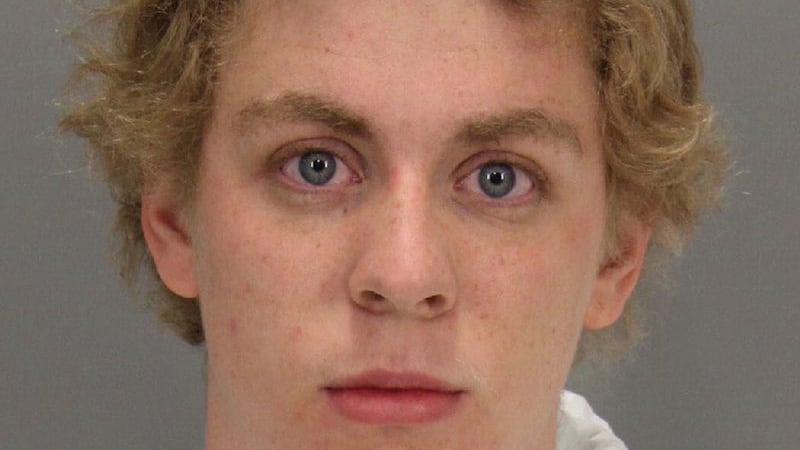 The school yearbook photograph of Brock Turner